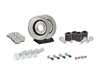 ES#3522089 - 535615301KT4 -  Front Brake Service Kit  - Featuring ECS V5 coated rotors and Brembo pads - Assembled By ECS - Volkswagen
