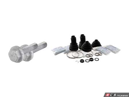 ES#2770572 - 2103300085KT3 - Front CV Joint Refresh Kit - Complete Refresh Kit For Both Front Axles - Assembled By ECS - Mercedes Benz