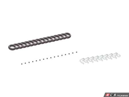 ES#2795504 - 1190780641KT10 - Fuel Injector Installation Kit - Includes everything required to replace the fuel injectors - Assembled By ECS - Mercedes Benz