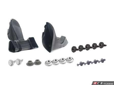 ES#4745331 - e60mtecbdKT - E60 M-Tech Brake Cooling Duct Replacement Kit - Everything you need to replace both brake cooling ducts, including all associated hardware. - Genuine BMW - BMW