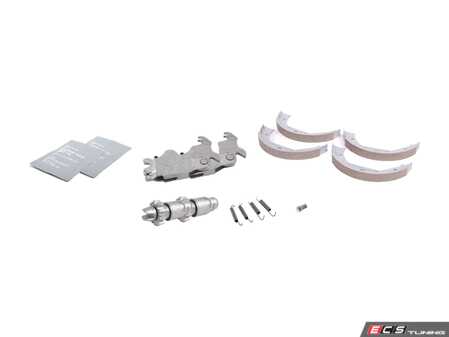 ES#4465082 - 34416761292KT2 - Parking Brake Refresh Kit - Genuine BMW refresh for your parking brake with new shoes, springs, expanding lock, hardware and paste - Genuine BMW - BMW