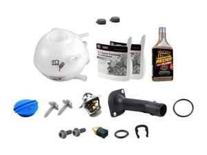 ES#2652249 - 06A121121CKT3 - Cooling System Refresh Kit - Level 2 - Replace your thermostat, temp sensors, and expansion tank after performing a proper coolant system flush! - Genuine Volkswagen Audi - Audi