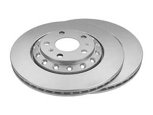 ES#4920988 - 4E0615601KKT - Rear Brake Rotors - Pair (310x22) - Quality aftermarket brake components. - Meyle - Audi Volkswagen