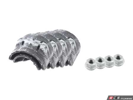 ES#4830613 - 95b411035KT - Front Sway Bar Bushings Replacement Kit  - Includes Genuine Porsche bushing and, hardware. - Genuine Porsche - Porsche