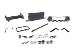 ES#4699156 - 718radiatorKT - Porsche 718 Third Radiator Kit - Center - Adds an additional radiator to your 718 for increased cooling! - Genuine Porsche - Porsche