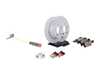 ES#4643467 - 2114230712KT8 - Rear Brake Service Kit - Featuring Zimmerman rotors, and Akebono Euro Ceramic pads - Assembled By ECS - Mercedes Benz