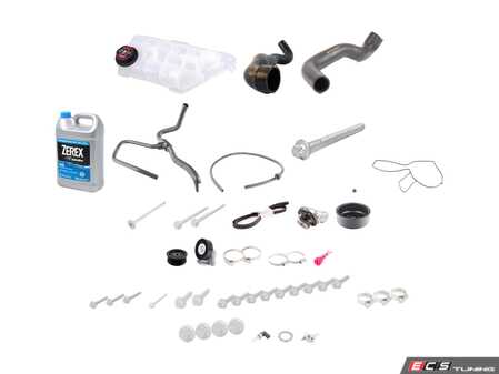 ES#2763845 - 16350000031KT1 - Cooling System Refresh Kit - Level 2 - Advanced cooling system refresh kit, including belt and all pulleys - with OEM components - Genuine Mercedes Benz - Mercedes Benz
