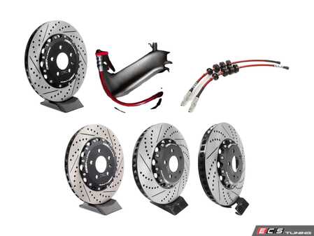 ECS - 002879ECS1WOBFKT - Front & Rear Brake Kit - Stage 1 - 2-Piece ...