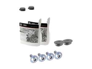 ES#2954026 - n90817003KT - Radiator Installation Kit - lower mounts, bolts, plus a gallon of G13 coolant - Genuine Volkswagen Audi - Volkswagen