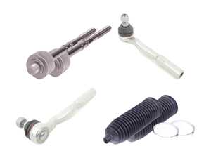 ES#3663537 - w211e55tierodKT1 - W211 E55 Inner And Outer Tie Rod Kit - Comprehensive Kit to service inner and outer tie rods on your W211 E55 - Assembled By ECS - Mercedes Benz