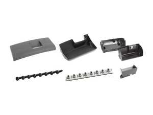 ES#2313128 - 8J08826214PKKIT1 - Seat Storage Compartment Kit - Soul (Black) - Left - Add some extra storage space under your seats - Genuine Volkswagen Audi - Audi