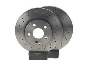 ES#4643297 - 2044212812KT10 - Front Brake Rotors - Pair (295x28) - Does not include new rotor securing screws - Brembo - Mercedes Benz