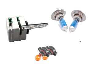 ES#2749203 - N10721805KT3 - Xenon Headlight Bulb Refresh Kit - Featuring Ziza 6000k Super White Cornering bulbs - Assembled By ECS - Audi