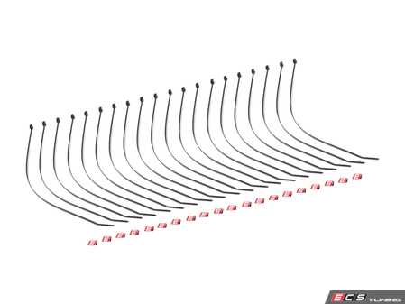 ES#2574785 - 61131377134kt - Cable Strap - Pack Of 20 - L=292MM/B=4.8mm - Genuine BMW - BMW
