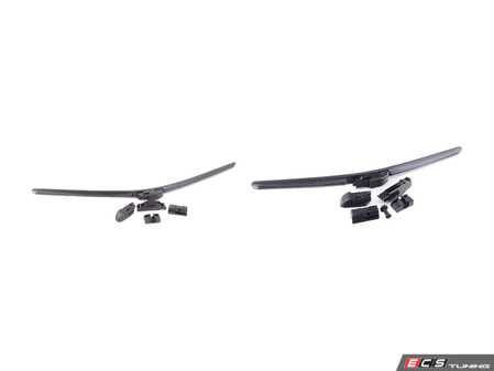 ES#3448161 - 1826kKT - Cleantech Wiper Blade Set - Feature graphite natural rubber and easy-change connectors - Hella - Volkswagen