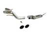 ES#3131402 - 765203KT - 2.75" Cat-back System - Non-Resonated - Featuring stainless steel construction and dual, 80mm polished tips - Supersprint - Volkswagen