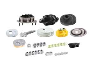 ES#3647676 - 313067750982KT - Cup Kit/Coilover Installation Kit - Everything you need to install coilovers, shocks/struts, or a cup kit on your BMW. Don't let weak mounts and corroded hardware yield less-than-positive results! - Genuine BMW - BMW