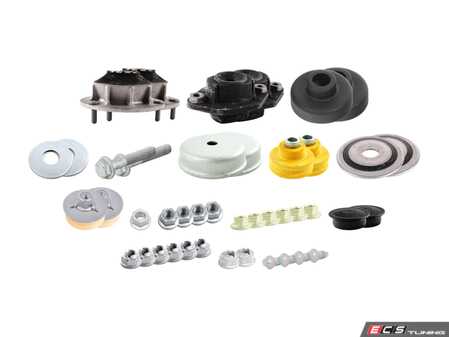ES#3647676 - 313067750982KT - Cup Kit/Coilover Installation Kit - Everything you need to install coilovers, shocks/struts, or a cup kit on your BMW. Don't let weak mounts and corroded hardware yield less-than-positive results! - Genuine BMW - BMW