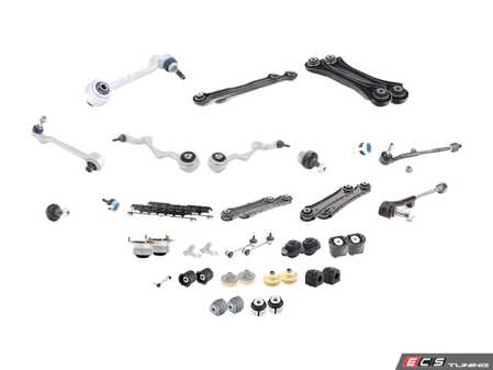ES#2960926 - 31102283577KT4 - Front And Rear Suspension Refresh Kit - Level 3 - Total front and rear suspension rebuild kit - Assembled By ECS - BMW