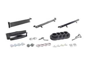 ES#4266024 - 99610603751KT4 - Center Radiator Kit For Cars With Manual Transmission - Keep engine temperatures down with an additional radiator- Does not include coolant - Assembled By ECS - Porsche