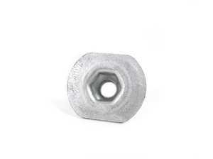 ES#16994 - 07147154227 - Hex Nut With Collar - Used to attach under body covers - Genuine BMW - BMW
