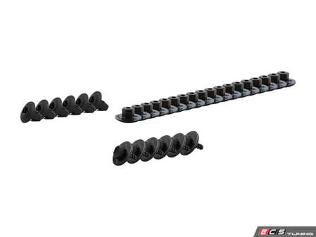 ES#2766030 - 2019900050KT2 - Front Fender Liner Hardware Kit - Includes All Necessary Hardware To Mount Both Front Fender Liners - Genuine Mercedes Benz - Mercedes Benz