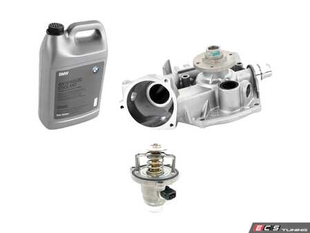 ES#4845371 - 11517846361aKT - Basic Cooling System Refresh Kit - Everything you need to replace your water pump and thermostat with OE BMW components. - Assembled By ECS - BMW