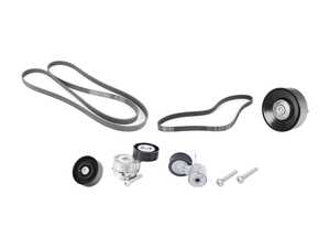 ES#4821047 - 06E903133AEKTKT2 - Accessory Belt Kit - Keep your car from breaking down by replacing your cracked drive belt - Assembled By ECS - Audi