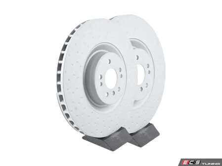 ES#3612107 - 1644210712KT2 - Front Brake Rotors - Pair (390x36) - Restore the stopping power in your vehicle. - Zimmermann - Mercedes Benz