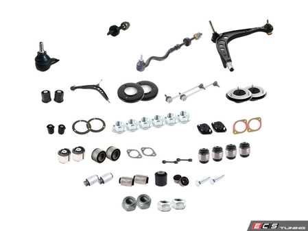 ES#2785556 - 33521092362kt4KT -  Front And Rear Suspension Refresh Kit  - All the necessary parts to completely rebuild your front and rear suspension in one comprehensive package - Genuine BMW - BMW