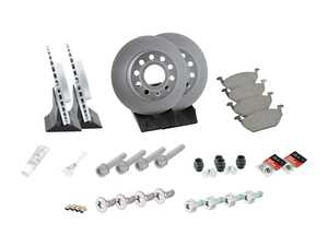 ES#2953875 - 5C06983011KT - Front & Rear Brake Service Kit (280x22 / 253x10) - Featuring Genuine rotors and pads - Genuine Volkswagen Audi - Volkswagen