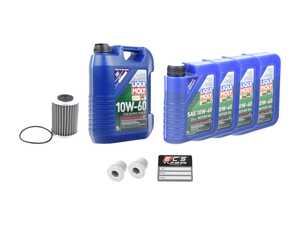 ES#4685763 - E965SVC2KT - Liqui Moly Synthoil Race Tech GT1 Oil Change Kit / Inspection I - Assembled By ECS - BMW