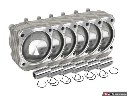 ES#2580224 - 99310391531KT1 - Cylinder And Piston Set - Set of 6 cylinders and pistons for 3.6 liter engines - Mahle - Porsche