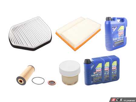 ES#2771711 - 1041800109KT15 - 'B' Service Kit - Everything you need to perform a 'B' Service - Assembled By ECS - Mercedes Benz
