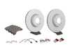 ES#4656983 - 95835140301KT3 - Front Brake Service Kit - Featuring Zimmerman rotors, and Textar pads - Assembled By ECS - Porsche