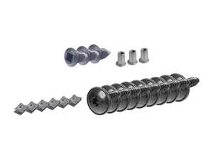 ES#2763841 - N90775001TTKT2 - Rear Fender Liner Hardware Kit - Avoid losing a fender liner, get all the hardware to keep it in place. - Genuine Volkswagen Audi - Audi