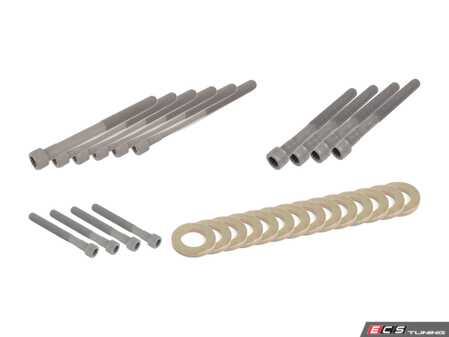 ES#2748148 - 6159900212KT4 - Cylinder Head Bolt Set - Includes All Head Bolts Necessary For Cylinder Head Replacement - Assembled By ECS - Mercedes Benz
