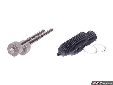 ES#3663534 - 2303380015KT1 - W211 E55 Inner Tie Rod Kit - Includes Inner Tie Rods, Boots, and clamps to fully restore your E55 back to way it came from the factory - Assembled By ECS - Mercedes Benz