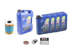 ES#4642931 - 0001800609KT3 - Liqui Moly Synthoil Oil Service Kit (0w-40) - Includes Hengst filter and Liqui Moly Synthoil Energy 229.5 Spec oil - Assembled By ECS - Mercedes Benz