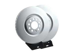 ES#3427335 - 8n0615301aaKT1 - Front Brake Rotors - Pair (312x25) - Coated, high carbon premium rotors - Pagid - Audi Volkswagen