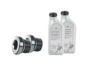 ES#4608795 - 0AA409057CKT - Rear Differential Service Kit - Fluid and magnetic drain plugs to service your rear differential - Assembled By ECS - Volkswagen