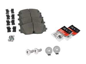 ES#5388046 - 3QF615301JKT1 - Front Brake Service Kit - VW Atlas (335x30) - Featuring Genuine Rotors, pads, and wear sensors - Genuine Volkswagen Audi - Volkswagen