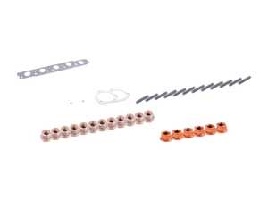 ES#2580196 - 079253039FKT1 - Catalytic Converter Hardware Kit - Includes all of the hardware needed to install new catalytic converters on your Audi 4.2 liter engine - Assembled By ECS - Audi
