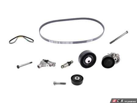 ES#2836736 - 11287512758kt - Accessory Belt Kit Service Kit - Utilizes Genuine BMW components - Genuine BMW - BMW