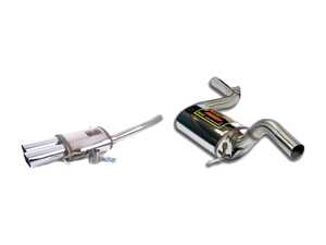 ES#3131557 - 8890KT - 2.5" Cat-back System - Resonated  - Complete stainless steel system with dual 90mm round tips - Supersprint - Volkswagen