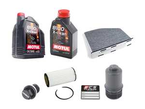 ES#2996940 - 06K115562SVCKKT - 40k Service Kit  - Includes Motul performance 5W-40 Synthetic engine oil, Genuine Oil Filter and a Genuine oil filter housing - Assembled By ECS - Volkswagen