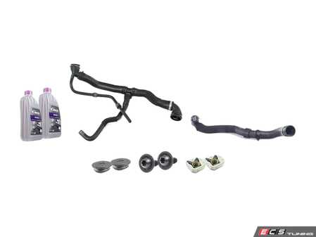 ES#2592792 - 1K0121367FKT3 - Radiator Installation Kit - Includes everything you need to install a new radiator - Assembled By ECS - Audi