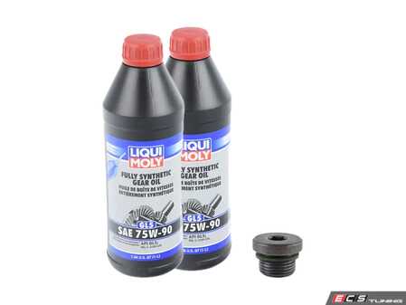 ES#4159625 - 001v409057ktKT - Front Differential Service Kit - Includes fill plug with seal - Assembled By ECS - Audi