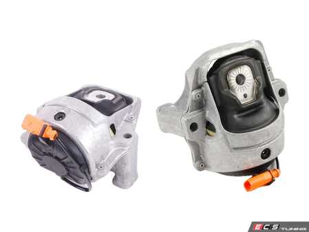 ES#2608299 - 8R0199381CKT - Engine Mount Kit - Eliminate excessive engine vibrations with new mounts - Genuine Volkswagen Audi - Audi