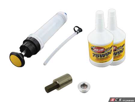 ES#4361553 - E9XDFFKT3 -  Differential Service Kit - With Service Tools - With Redline 75w90 oil - Assembled By ECS - BMW